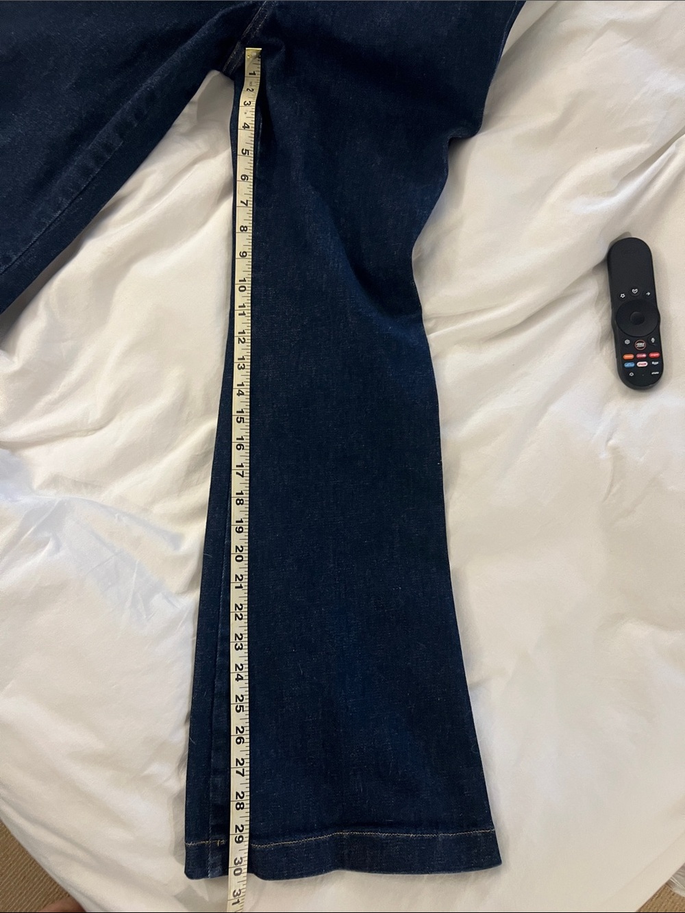 SPANX Dark Blue Flared Jeans - Picture 6 of 6